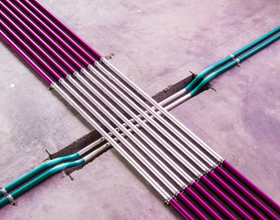 強弱電線管交接處錫箔紙包裹